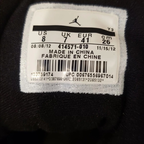 ❌SOLD❌ EUC Nike Air Jordan 13 2012 men’s size 8 - Picture 6 of 6